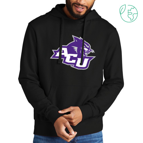  Allmade Black Organic French Terry Pullover Hoodie - Primary Logo