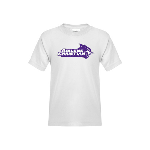 Youth White T Shirt - Primary Logo