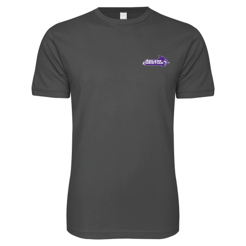  Next Level Charcoal SoftStyle T Shirt - Primary Logo