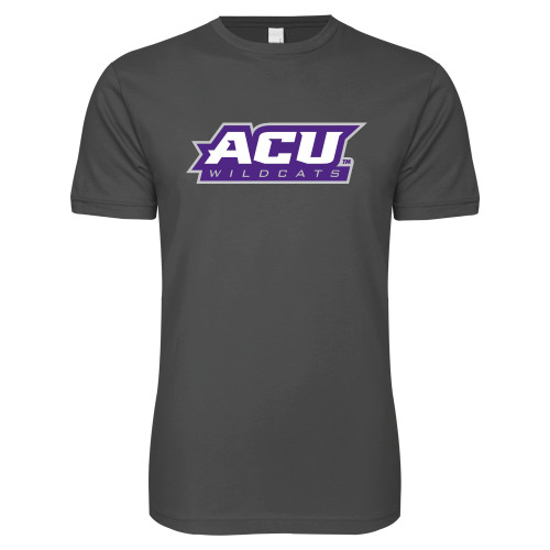  Next Level Charcoal SoftStyle T Shirt - ACU Wildcats