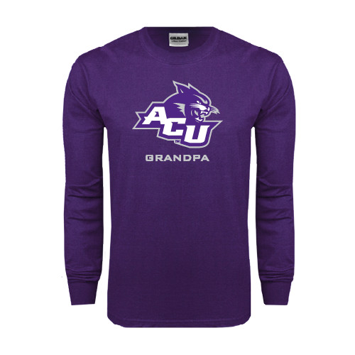  Purple Long Sleeve T Shirt - Grandpa