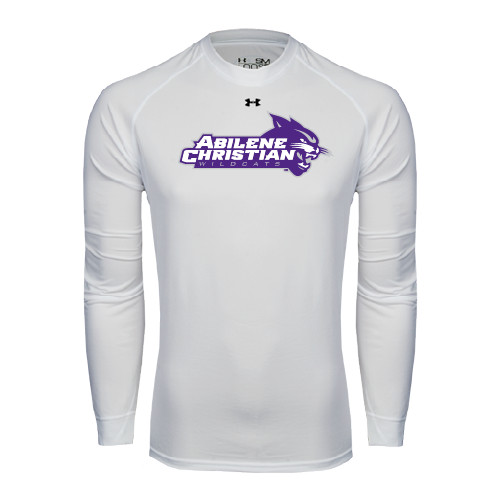 Main Image for  Under Armour White Long Sleeve Tech Tee