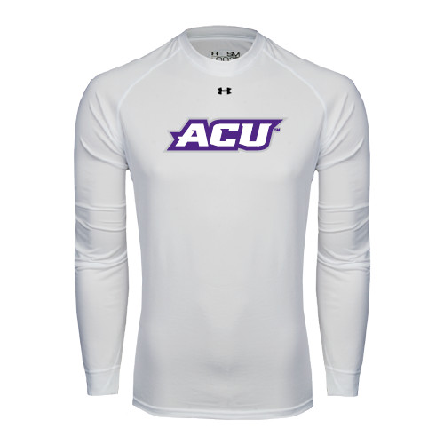 Main Image for  Under Armour White Long Sleeve Tech Tee