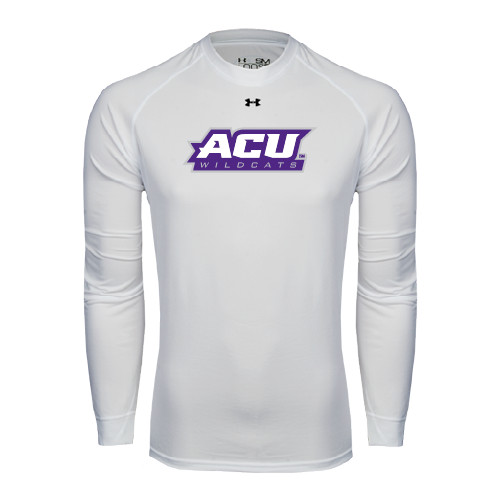 Main Image for  Under Armour White Long Sleeve Tech Tee