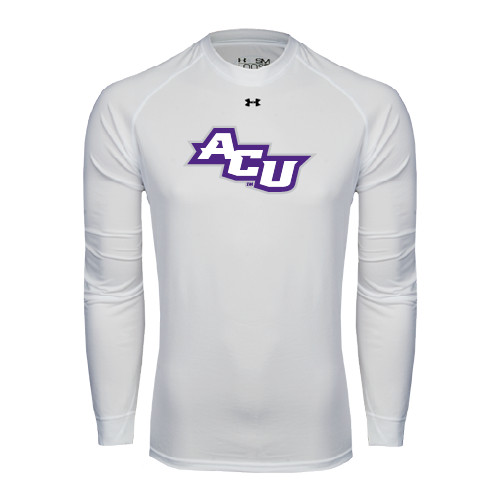 Main Image for  Under Armour White Long Sleeve Tech Tee