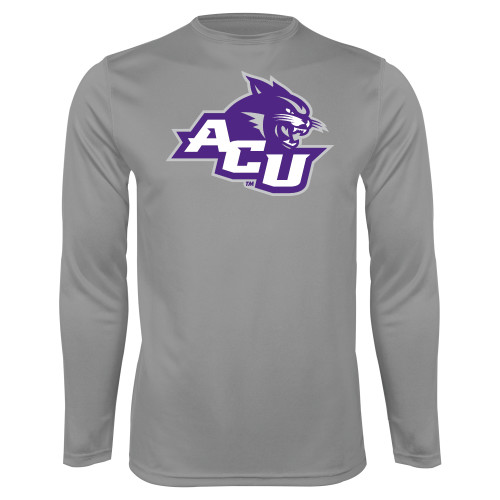  Steel Performance Longsleeve Shirt - Angled ACU w/Wildcat Head