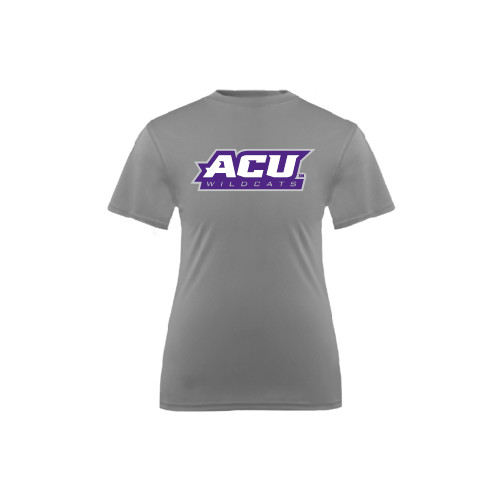  Youth Performance Grey Concrete Tee - ACU Wildcats