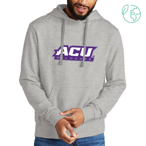  Allmade Light Grey Organic French Terry Pullover Hoodie - Primary Logo