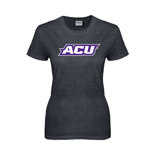  Womens Dark Heather Short Sleeve Tee - ACU