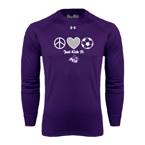 Main Image for  Under Armour Purple Long Sleeve Tech Tee