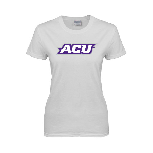 Main Image for  Womens White Short Sleeve Tee