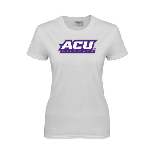 Main Image for  Womens White Short Sleeve Tee