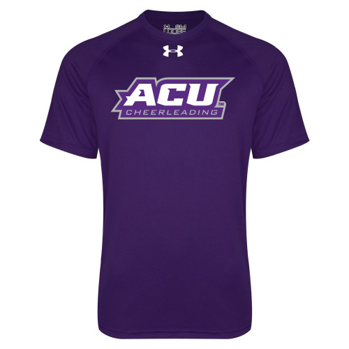  Under Armour Purple Tech Tee - Adidas - ACU Cheerleading