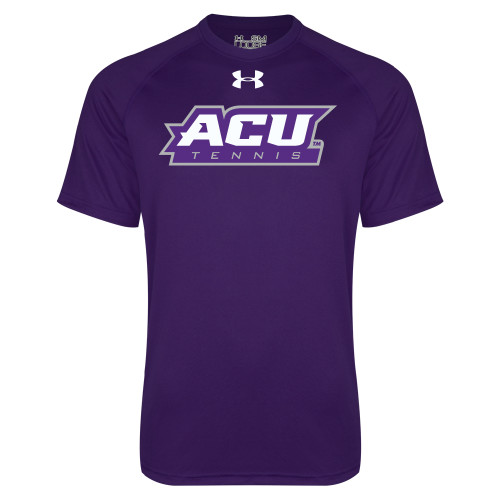  Under Armour Purple Tech Tee - Adidas - ACU Tennis