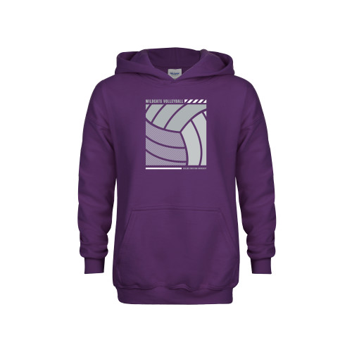 Main Image for  Youth Purple Fleece Hoodie