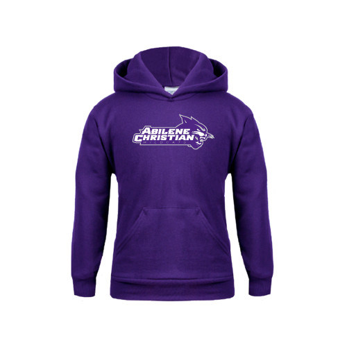 Main Image for  Youth Purple Fleece Hoodie