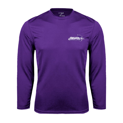 Main Image for  Purple Performance Long Sleeve Shirt