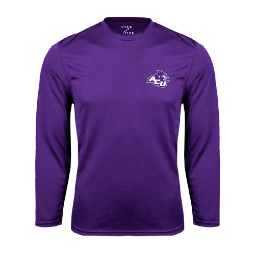 Main Image for  Purple Performance Long Sleeve Shirt