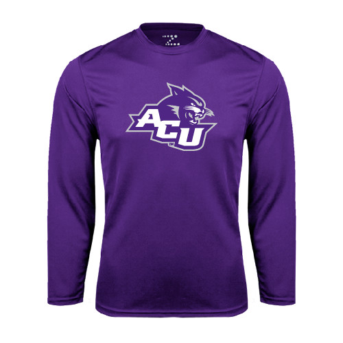 Main Image for  Purple Performance Long Sleeve Shirt