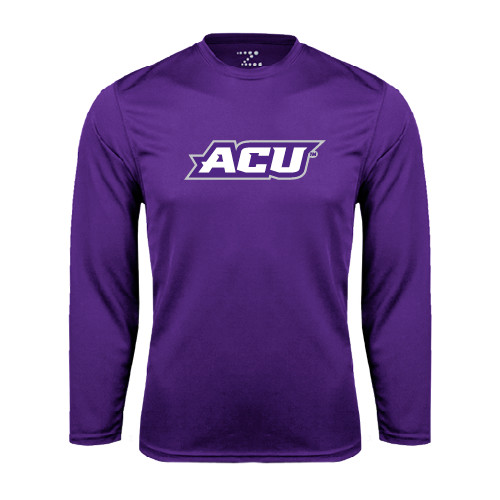 Main Image for  Purple Performance Long Sleeve Shirt