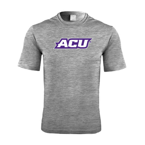  Grey Heather Performance Contender Tee - ACU