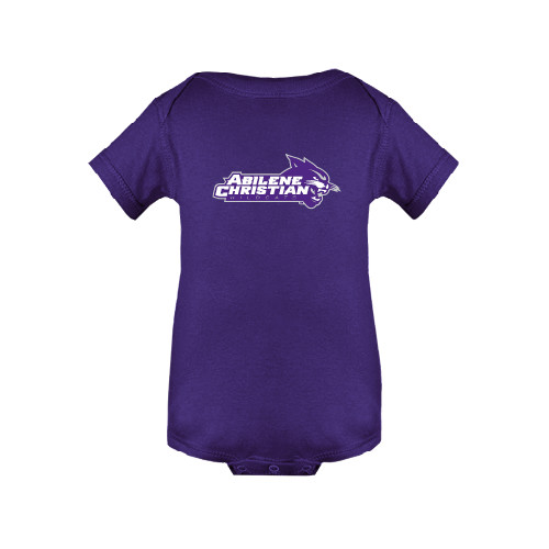  Purple Infant Onesie - Primary Logo