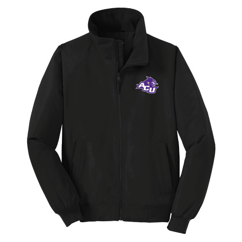  Black Charger Jacket - Angled ACU w/Wildcat Head