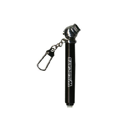  Mini Black Tire Gauge/Keychain - Wildcats Engraved