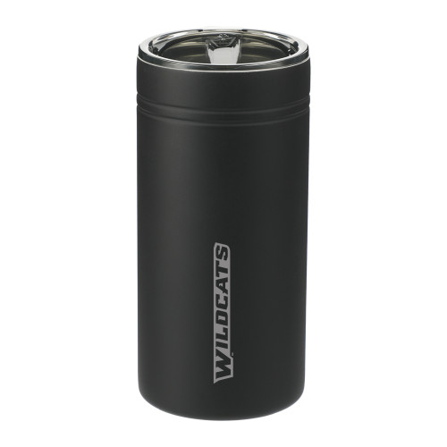 Abilene Christian Sherpa Vacuum Black Tumbler & Insulator 12oz