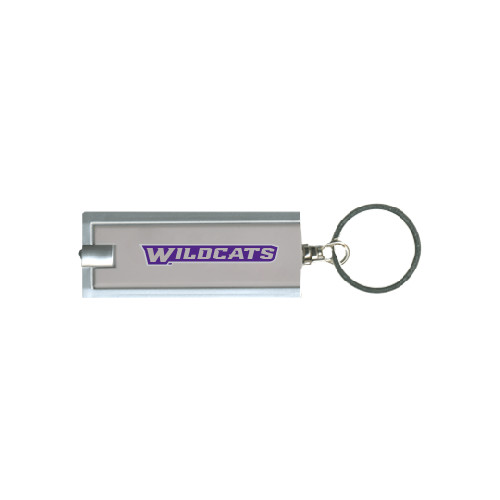  Turbo Silver Flashlight Key Holder - Wildcats