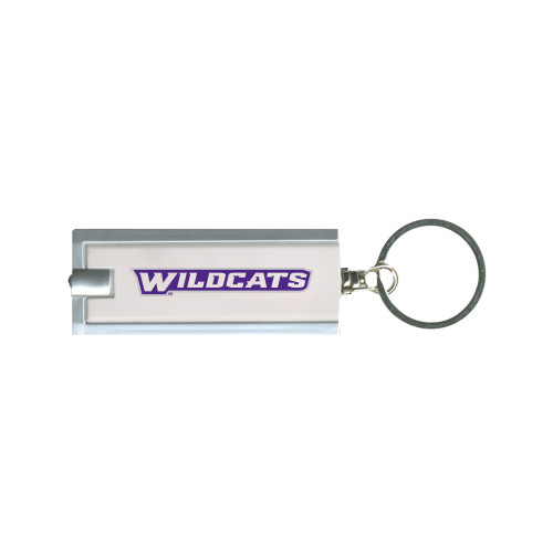  Turbo White Flashlight Key Holder - Wildcats