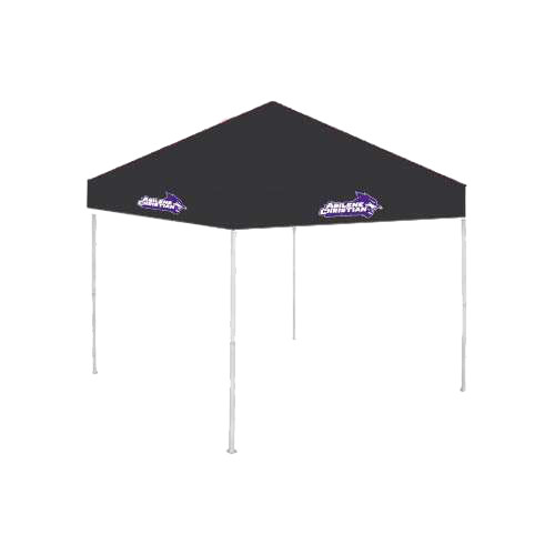 ACU Wildcat 9 ft x 9 ft Black Tent - Primary Logo