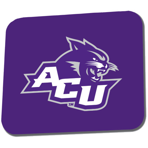  Full Color Mousepad - Angled ACU w/Wildcat Head
