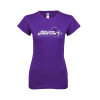Thumbnail image for  Next Level Womens Purple Boyfriend Tee