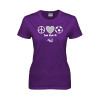 Thumbnail image for  Womens Purple Short Sleeve Tee