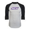 Thumbnail image for  White/Black Raglan Baseball T Shirt