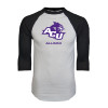 Thumbnail image for  White/Black Raglan Baseball T Shirt