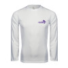 Thumbnail image for  White Performance Long Sleeve Shirt