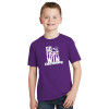 Thumbnail image for ACU Wildcat Youth Purple T Shirt