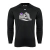 Thumbnail image for  Under Armour Black Long Sleeve Tech Tee