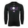 Thumbnail image for  Under Armour Black Long Sleeve Tech Tee