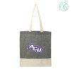 Thumbnail image for  Split Recycled Black Cotton Twill Convention Tote