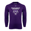 Thumbnail image for  Under Armour Purple Long Sleeve Tech Tee