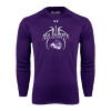 Thumbnail image for  Under Armour Purple Long Sleeve Tech Tee