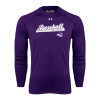 Thumbnail image for  Under Armour Purple Long Sleeve Tech Tee