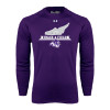 Thumbnail image for  Under Armour Purple Long Sleeve Tech Tee