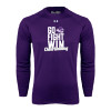 Thumbnail image for  Under Armour Purple Long Sleeve Tech Tee
