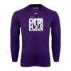 Thumbnail image for  Under Armour Purple Long Sleeve Tech Tee