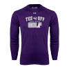 Thumbnail image for  Under Armour Purple Long Sleeve Tech Tee