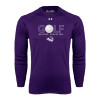 Thumbnail image for  Under Armour Purple Long Sleeve Tech Tee